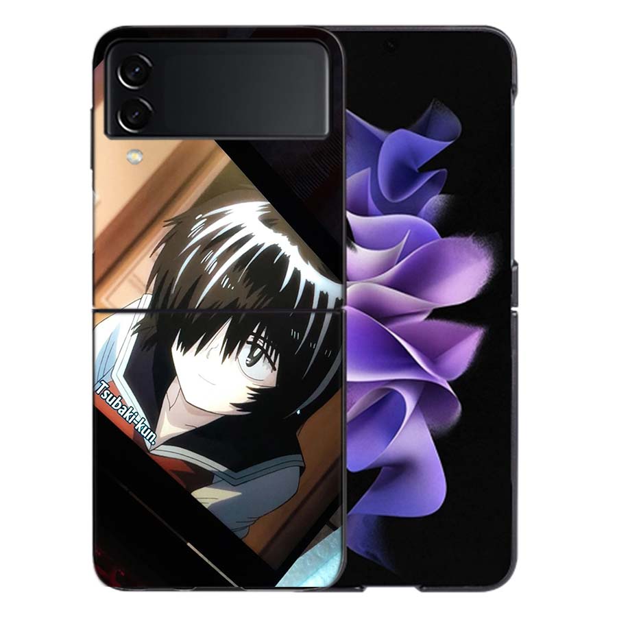 Urabe Mikoto Coque For Samsung Z Flip7 6 Galaxy Case Shockproof Z Flip5 Z Flip3 4 5G Hard Cover Phone TPU PC Hard Funda