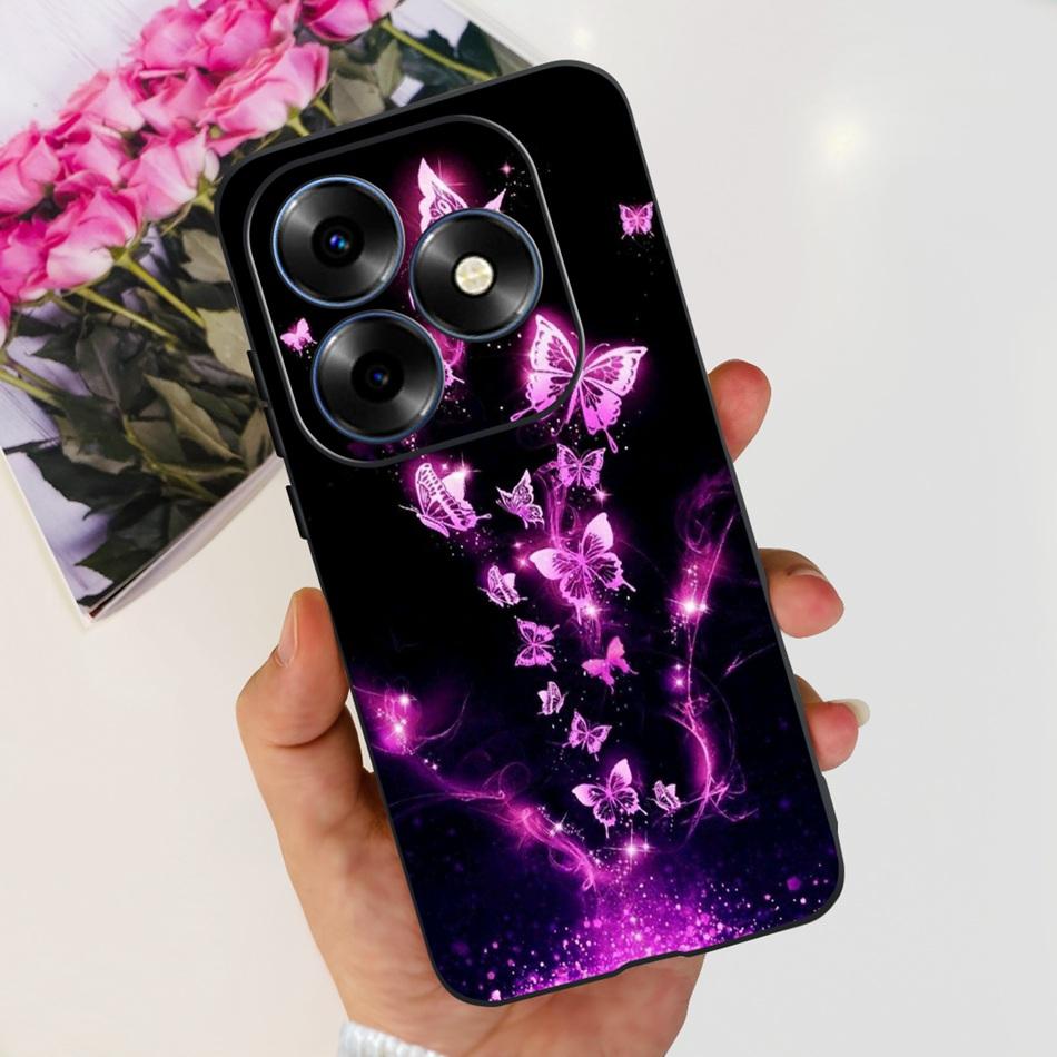 For Itel S23 Plus S681LN case itel S23 S665L Fashion Elegant Painted Soft Silicone TPU Phone Back Cover For Itel S23+ S23Plus