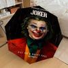 1ks Joker Joaquin Phoenix Automatický deštník s otevíráním a zavíráním Kompaktní skládací deštník s 8 žebry lehký design, pro ženy/muže1183A