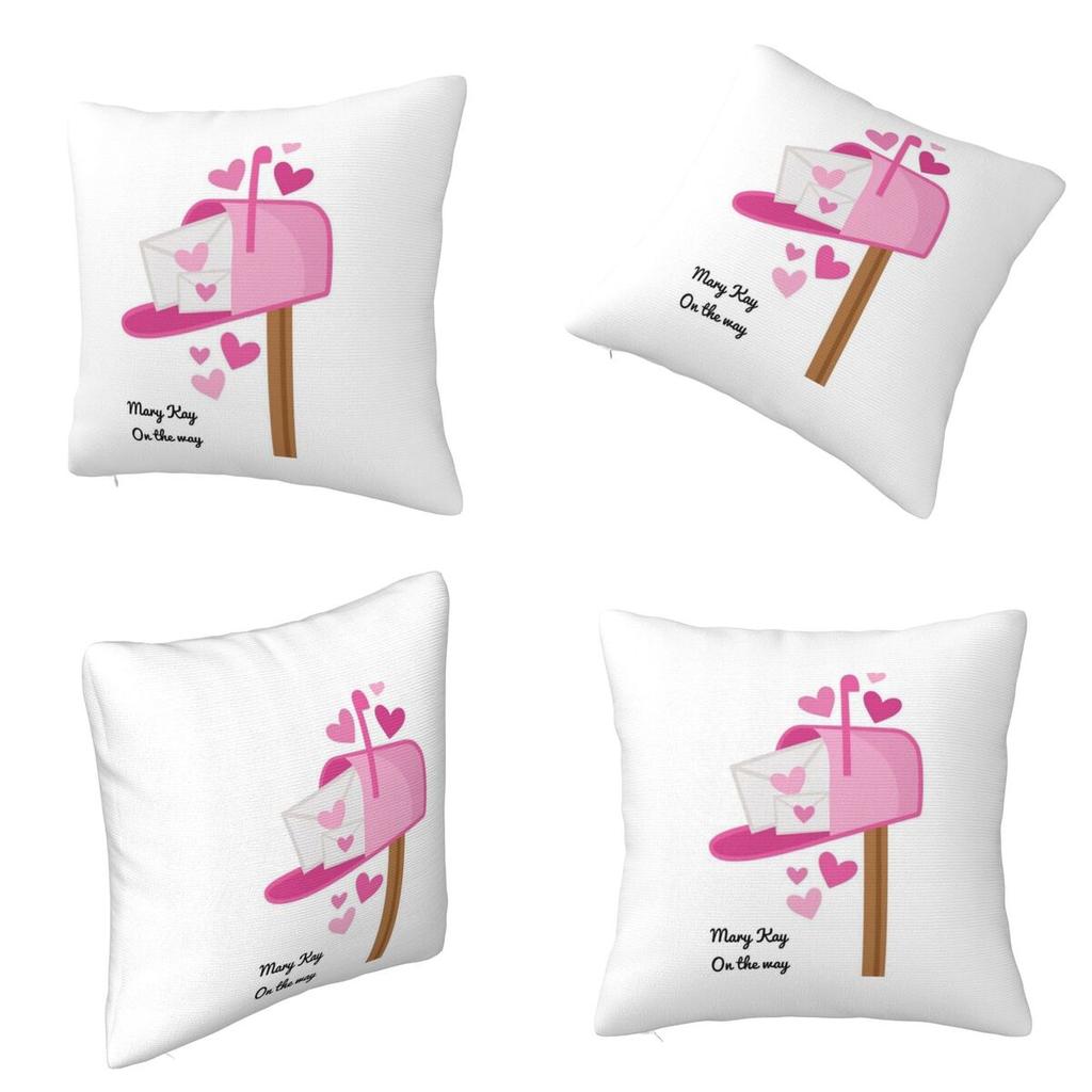 Mary Kay Square Pillowcase Cushion Cover Pillow Case Throw Pillow Cover for Home Bedroom Car
