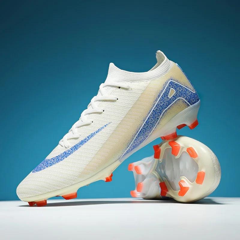 Men Professional Football Boots for Training Ultralight Football Sport Shoes Unisex Wholesale Women's Breathable Drop Shipping Indoor Futsal