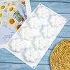 8 Cavities 3D Flower Silicone Cake Mold Mousse Jelly Chocolate Pudding Cake Decorating Tools Kitchen Baking Gadgets