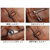[KSTAMP] PU Leather Shoulder Bag, 2-Way Handbag with Multi-Function Pockets, 36x17x25cm, BlackBrown (Black)