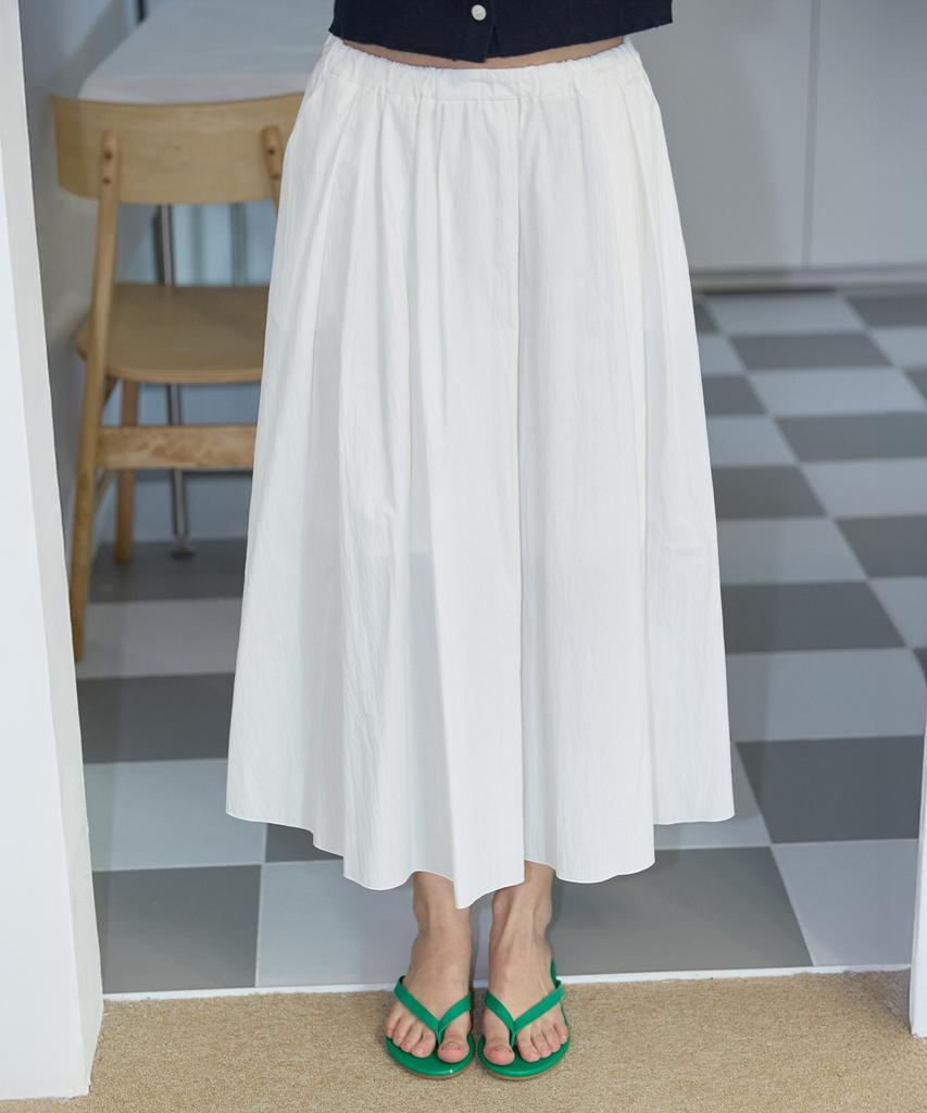 Opeundoeoseutyudio Cn Irregularity Skirt Ivory