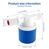 Automatic Water Level Control Valve Universal Water Level Control Float Valve with Elbow Fitting Livestock Drinking Water System
