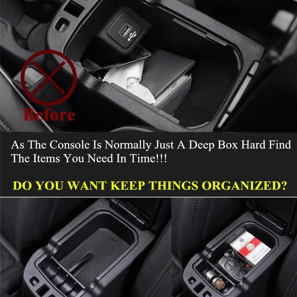 Center Console Gear Shift Side Storage Box Armrest Box Organzier for Jeep Compass 2017-2026 Interior Accessories Stowing Tidying