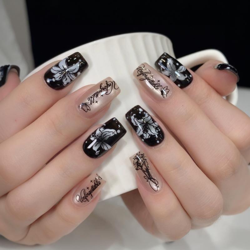 Nail Art Transfer Print Printing Steel Plate Flower Butterfly Bow Nail Stamping Plate Nail Design Stencil Tools