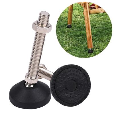 Furniture Support Leg Universal Joint Adjustable Table Foot Pad Mat Nylon Furniture Feet Pads Non Slip Chair Leg Base Protector