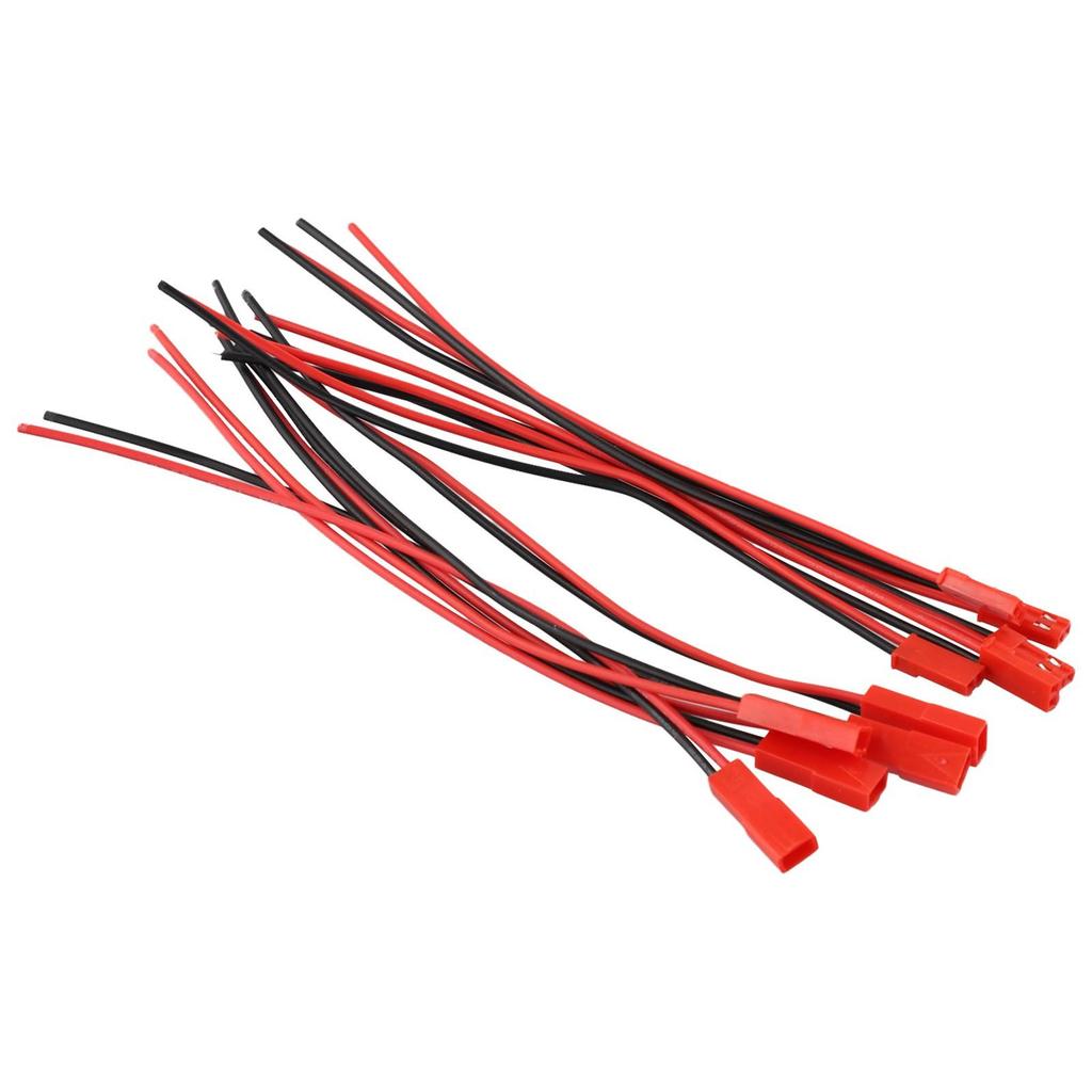 Connector Wiring Kit 200mm Red + Black Wire 5 or 10 Pairs Available