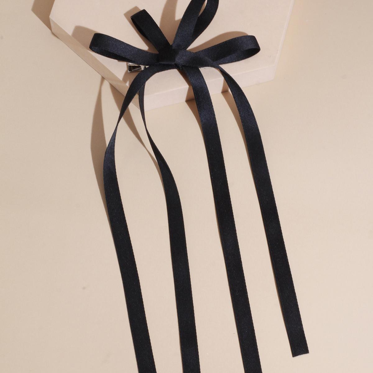 

Lystrfac Ballet Style Ribbon Hair Bow Hairpin for Women Girls Back Head Hair Clips Headdress Fashion Hair Accessories