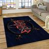 Tappeto Rock Slayer Heavy Metal Band 3D per Camera da Letto Soggiorno Casa Decorazione Divano, Gioco Bambini Grande Tappetino Decorativo Pavimento Regalo