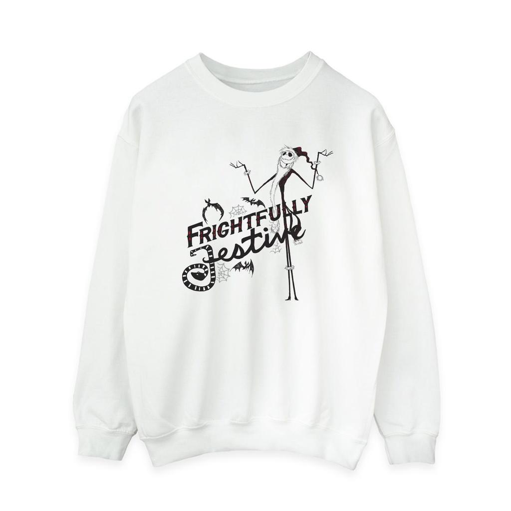 Disney Womens/Ladies The Nightmare Before Christmas Frightfully Festive Sweatshirt