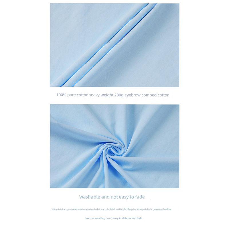 Wassup Cartoon Digital Inkjet Short-Sleeved T-Shirt for Men In Summer, Loose Oversize Trendy Couple Round-Neck Top