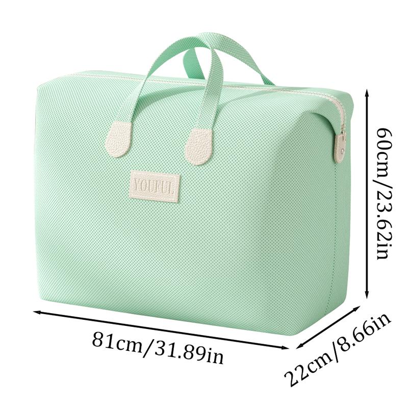 Large Capacity Clothing Storage Bag Blanket Quilt Storage Bag Student Dormitory Organizer Bag Necessary Moving Bag Travel Bag