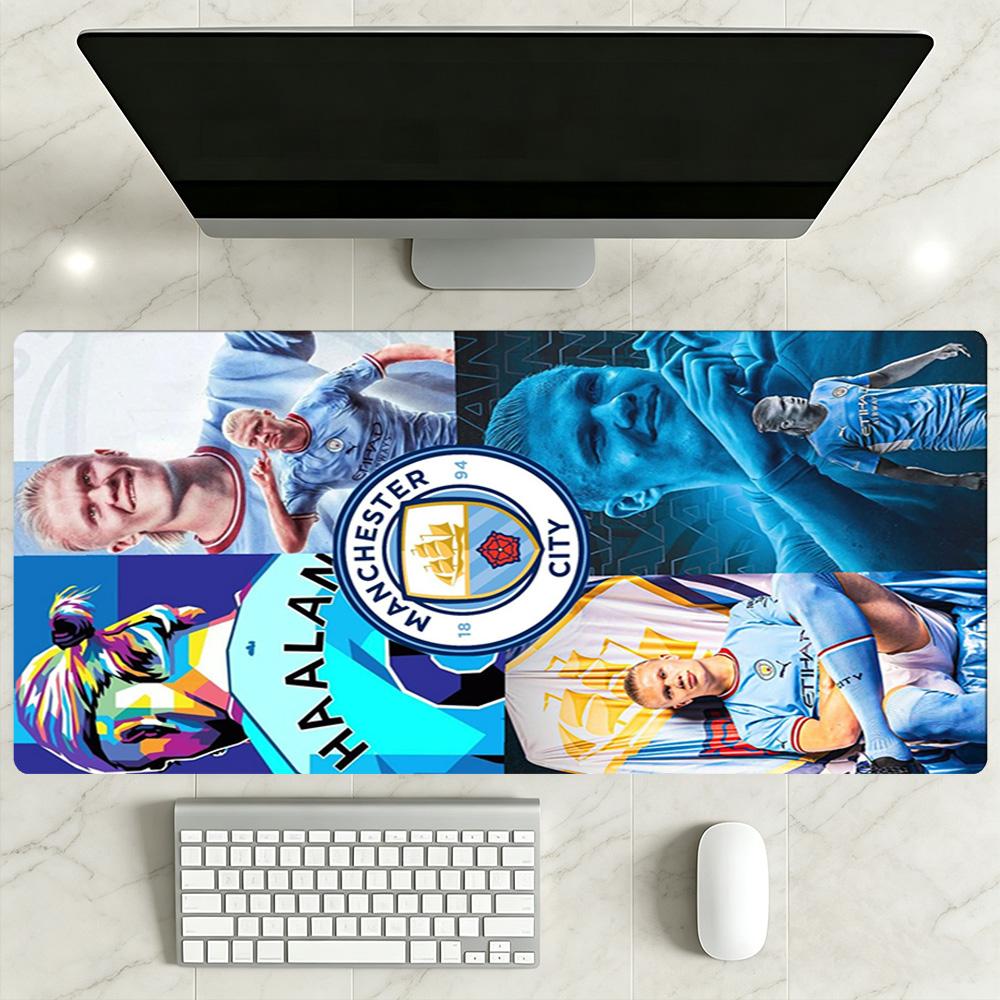 Haaland Large Mouse Pad Desk Mouse Pad Study Desk Mat Non-Slip Rubber Bottom Office Desk Accessory