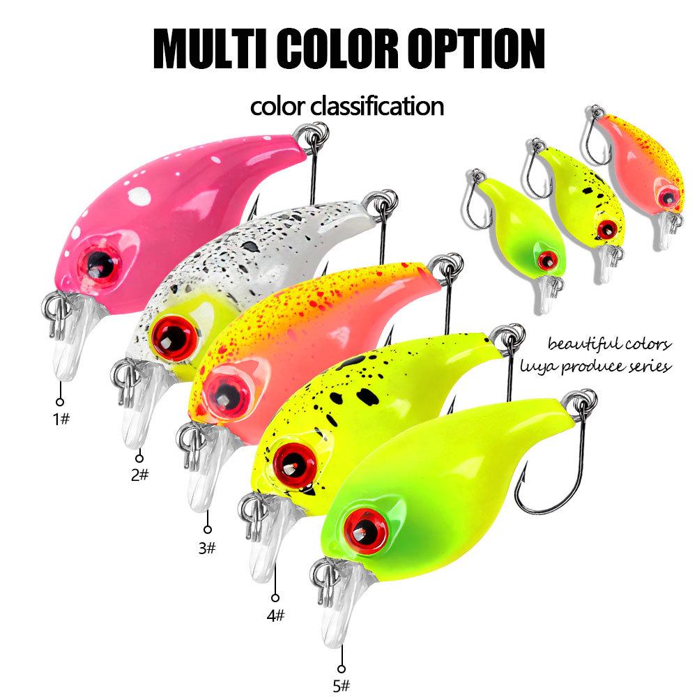 Leurre Flottant Fat Rock Fishing LINGYUE - Micro Appât Bionique pour Lancers Longs