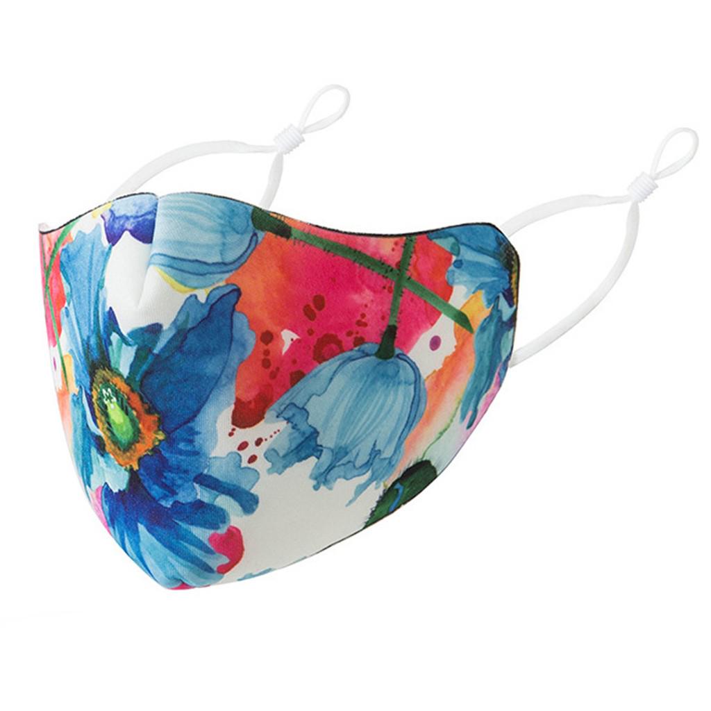 Mask Seal Respirator Unisex Cute Printing Outdoor Mouth Mask Washable Reuse Face Mask Mascaras Faciais Gripe Maske