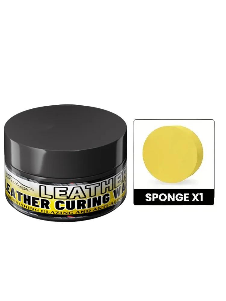 

Leather and Plastic Repair Polishing Wax - Automotive interior reconditioning cream for leather/plastic/rubber care