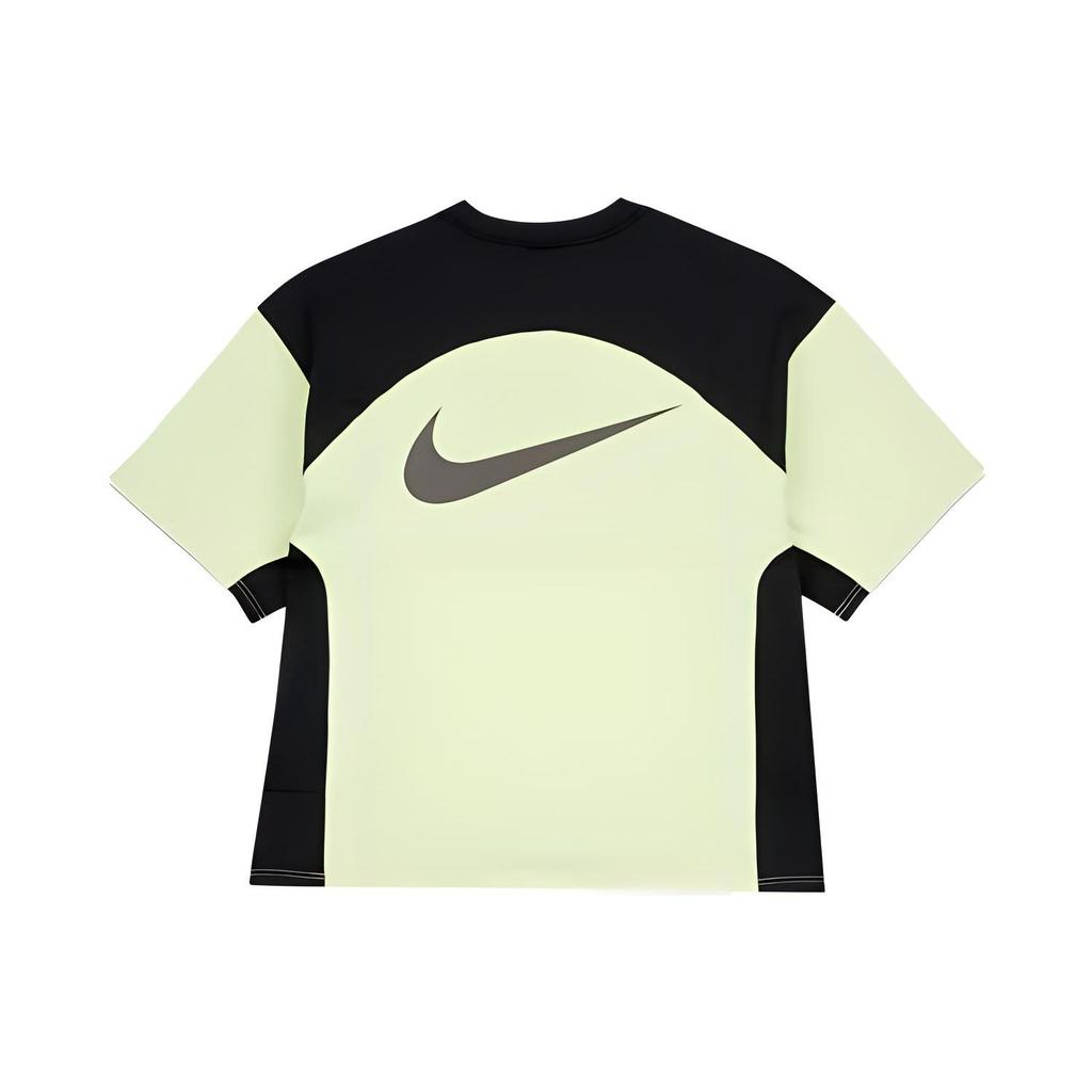 Nike Womens X Ambush Short-Sleeve T-Shirt Ghost Green/Black Women Tops CV0549-358