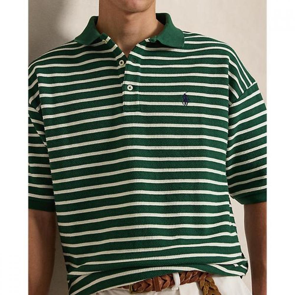 Polo Ralph Lauren Men S Relaxed Fit Stripe Texture Polo Shirt Mnpokni1n824139300