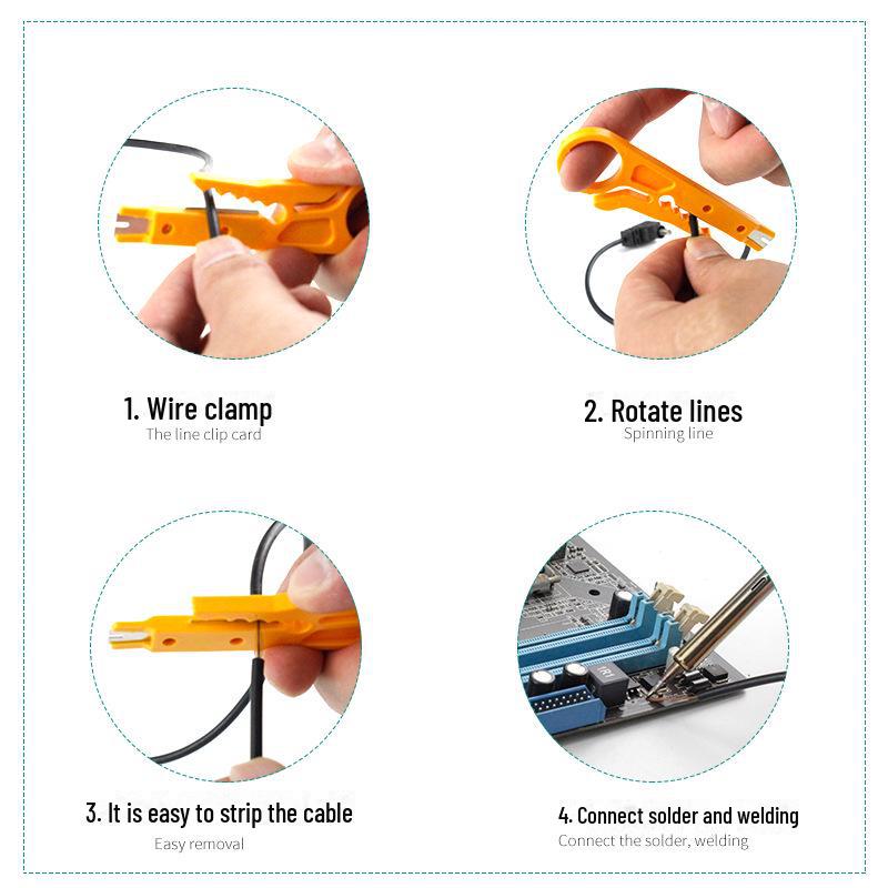 15-teiliges elektrisches Lötkolbenset mit einstellbarer Temperatur für Studenten