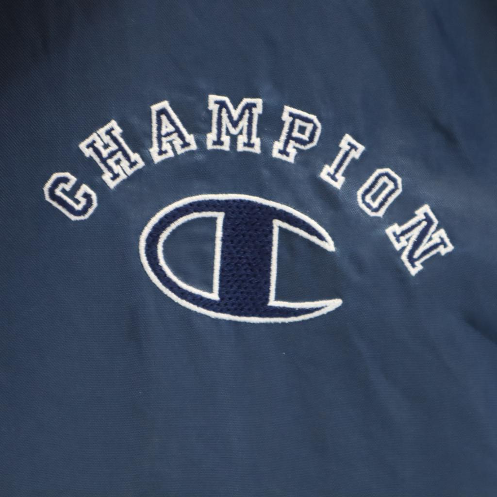 Champion 90s Old Nylon jacket L Navy Men's Used