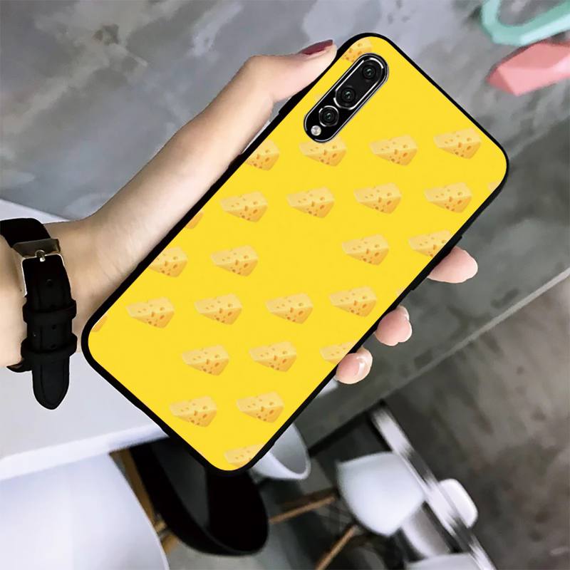 The Power Of Cheese Phone Case For Huawei G7 G8 P7 P8 P9 P10 P20 P30 Lite Mini Pro P Smart Plus Cove Fundas