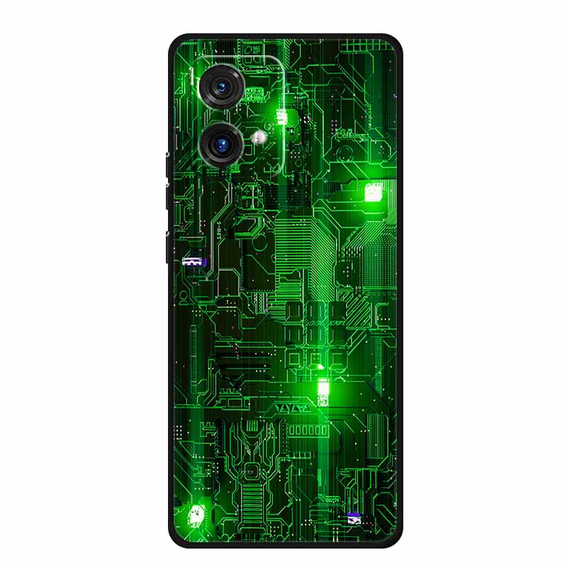Per Motorola Moto G84 G54 5G Custodia Lusso TPU Morbido Silicone Cover Posteriore per Moto G54 MotoG84 Protettiva Antiurto Fundas