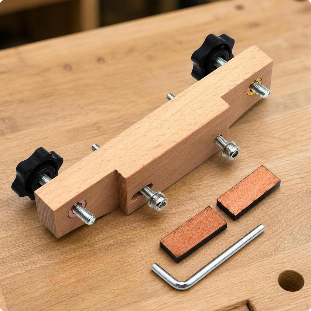 Holzgitarrenbrücken-Reparaturklemme | Verstellbare Gewindeschrauben aus Metall, mit