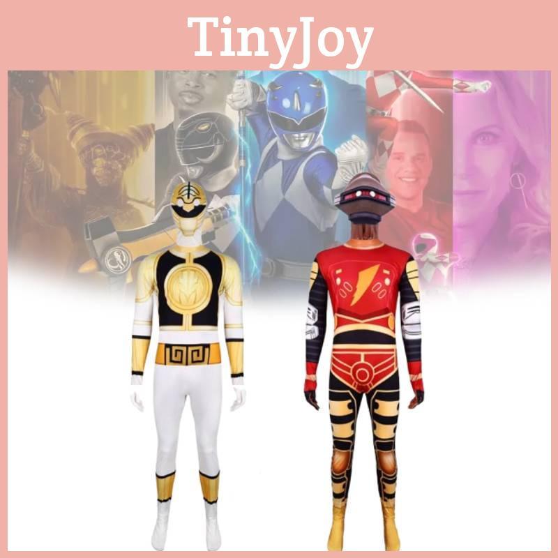 Mighty Morphin Power Rangers Dinosaur Cosplay Suit For Kids Halloween Costume Party