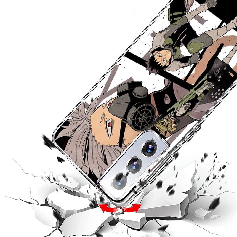 Kaiju No. 8 Anime Cover Phone Case For Samsung Galaxy S26 S25 Edge S24 Ultra S23 S22 Plus S21 S20 FE Soft Fundas Shell Galaxy S2
