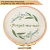 Hand Embroidery Hoop Wooden Circle Frame for Cross Stitch Embroider Needle Arts DIY Tool