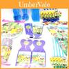Birthday Animal Crossing Party Supplies Kids Decor Plate Tablecloth Hat Banner