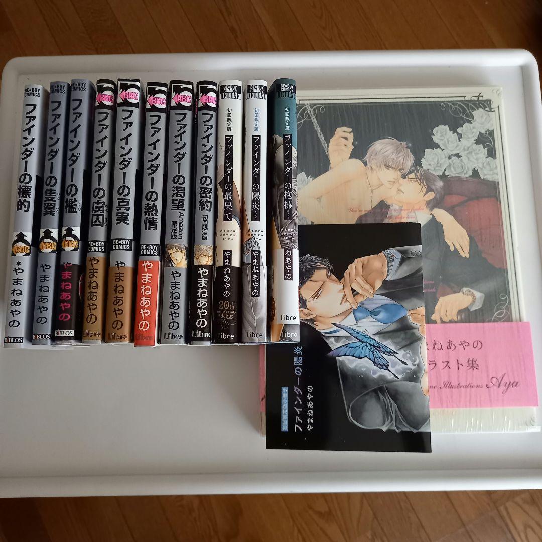 

[USED] Yamane Ayano Finder Series 11 books + art book + 7 booklets set