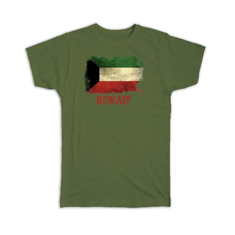 Gift T-Shirt : Kuwait Kuwaiti Flag Asia Asian Proud Country Souvenir Patriotic L