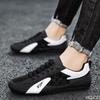 2026 Spring and Autumn Fashion New Versatile Trendy Men's Flat Flat Shoes Anti Slip Breathable One Foot Canvas Men's Shoes