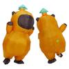 Cartoon Capibara Kostüm Aufblasbar für Erwachsene Ausgefallen Halloween Cosplay Party Kleid Aufführung Aufgeblasenes Kleidungsstück Luftgebläse Anzug