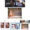 Christmas Theme Photography Backdrop For Kids Studio Photo Prop With Canvas