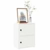 VidaXL Bookcase White 40x24x52 Cm Engineered Wood, Bookshelf, Storage Rack, Book Holder, Cabinet 860355