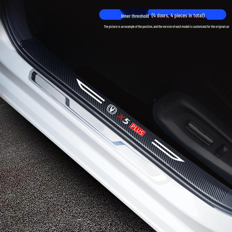 2024 Changan X5 PLUS Interior Accessories: Door Sill Protector Stickers & Decorative Enhancements