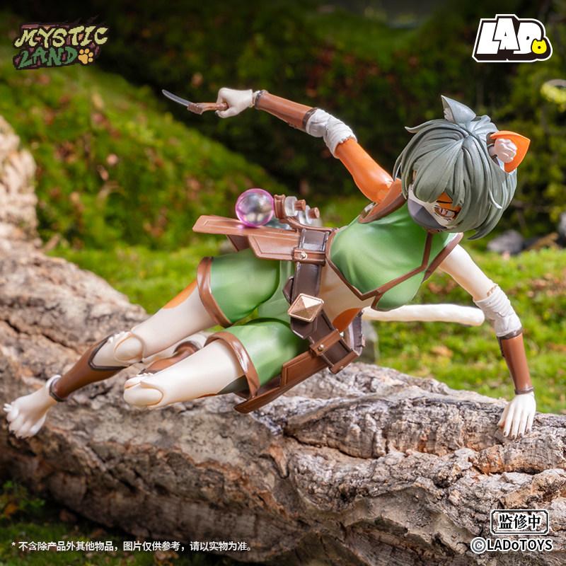 Ladotoys Cat Tonia Tigris Era-002 Herbal Ist Ver Action Figure Model Herbs Calico Cat Girl Anime Mystic Land Toys Collect Gift