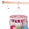 Bold Multifunctional Windproof Drying Hanger with Multi-Clip for Clothes and Socks