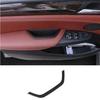 For BMW X3 F25 X4 2011-2017 Frame Decor ABS Carbon Fiber Car Door storage box