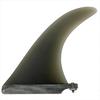 HFEXI Fiberglass Fin (FIBER GLASS FIN) for 7" Longboards, Center Fin, Box Fin, 7-Inch, HF-FB7-BK