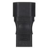 Power Adapter Male To IEC Female Durable Long Life Converter Plug for AC Output 6A 250V