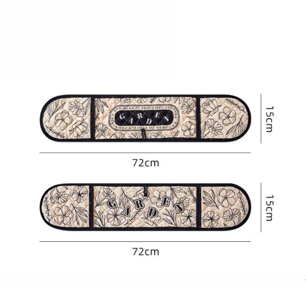 1 Stück Backhandschuh Hitzebeständig Mikrowellen-Backen Grillen Integrierter Handschuh Baumwolle Leinen Rutschfeste Topflappen Hausbacken Kochzubehör