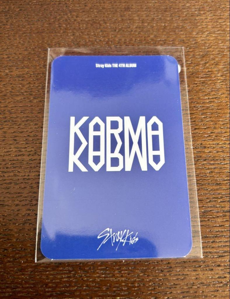 [USED] straykids KARMA Bang Chan trading card yes24 store bonus