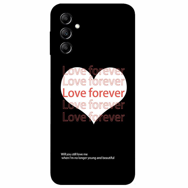 For Samsung A14 4G A 14 M14 5G Case Painted TPU Soft Silicone Black Funda for Samsung Galaxy A14 A145F Bumper GalaxyA14 M 14 Bag