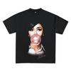 Mariah Music The Scientist Shirt Print  Short Sleeve Round Neck Casual Tee Clothes Fashion  Streetwear Unisex