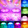 1 ADET 0,5W 7LED RGB Yüzen Havuz Küvet Işığı Renkli Lamba 8 Aydınlatma Modu/ IP65 Suya Dayanıklılık/ 3 * AAA Pil ile Çalışır Gölet Fıskiye Banyo Oyuncakları İçin